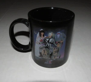 Vintage NECA 2001 Beetlejuice It's Show Time Coffee Mug Cup Horror Movie Burton - Picture 1 of 5