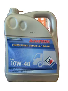5 Liter SAE 10W-40 Finko Super Truck for Euro IV, V, VI - Longlife Engine Oil - Picture 1 of 2