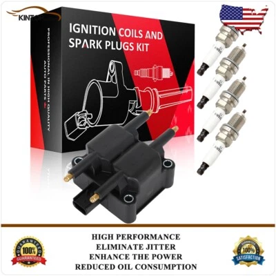 点火线圈和火花塞适用于三菱 Eclipse Spyder GS RS 2.0L 1997 - 1999 — 第 1/4 张图片