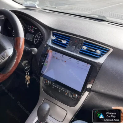 For 2013-2019 Nissan Sentra Sylphy Android 13 Carplay Car Stereo Radio GPS Navi - Image 1 of 4