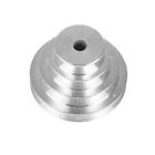 Pagoda Pulley Wheel for Benchtop Drill Press Aluminum Material M8 Plug Hole