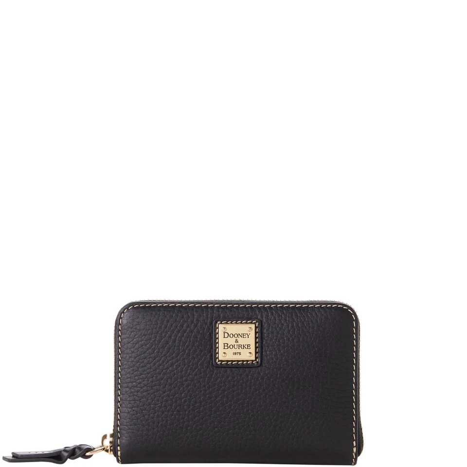 Dooney & Bourke Pebble Grain Medium Zip Around Wallet - Image 1 of 1