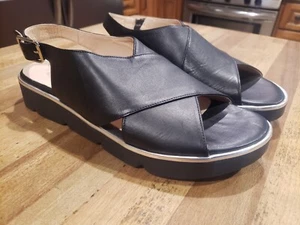 Women's Patricia Green Criss Cross Candace Sandals US 9.5 & EU 41 from Spain  - Picture 1 of 12