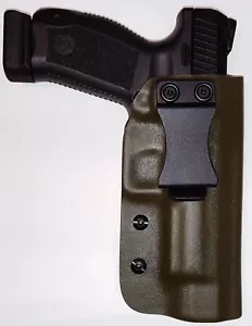 CANIK TP9SFX / TP9SFL - Kydex - IWB - Inside Waistband - Holster (OD GREEN) - Picture 1 of 4
