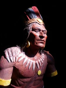 Creepshow 2 Old chief Woodenhead bust prop horror scifi freddy myers dvd bluray - Picture 1 of 12