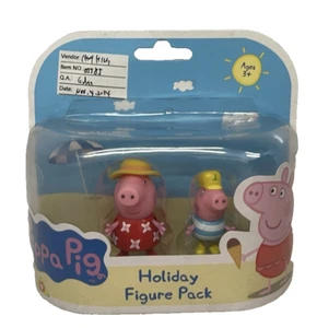 Camisa Flor Peppa Pig y Traje de Baño George Rayas Figura Vacacional Paquete Doble - Imagen 1 de 3