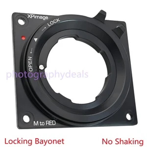 Adaptador de bloqueo de lente XPimage M-RED para lente Leica M a cámara roja cine DSMC2 - Imagen 1 de 6