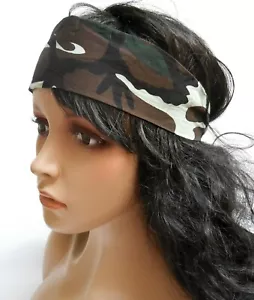 2 Unisex Headbands 100% Cotton Fashion Sports Yoga USA Seller - Picture 1 of 6