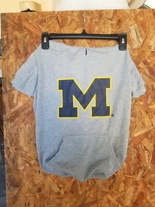 Collegiate Pets First Hoodie Michigan Sweatshirt Grau XL Extra Large - Bild 1 von 5