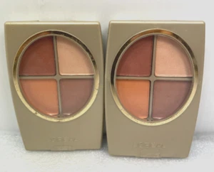 (2) L'OREAL WEAR INFINITE Eye Shadow QUAD- PEACH PARFAIT **RARE CYBER SALE - Picture 1 of 4