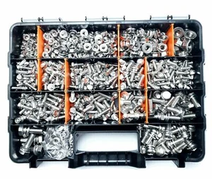 Stainless BOLT KIT 825PC SUIT TOYOTA LANDCRUISER FJ40,BJ40,70,80,100,200 SERIES - Picture 1 of 4