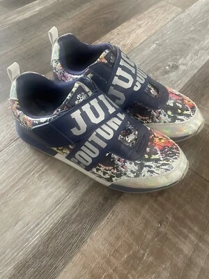Zapatillas sin cordones Juicy Couture Blane Splatter 7 m colorido arte de hechizos Foto 1 de 4