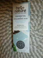 by nature coconut oil hyaluronic acid eye cream