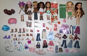 Bratz Kidz Dolls + Bratz Roxxi Lot of 7 Dolls -SOLD AS A LOT - Bild 1 von 8
