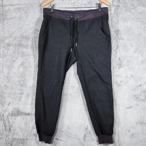 Athleta Joggers Women XL Wool City Charcoal Heather Pants Athletic Athleisure - Picture 1 of 10