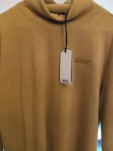 WESC Designer New Comfort Soft LS Turtleneck Honey color Stockholm Sweden - Picture 1 of 14