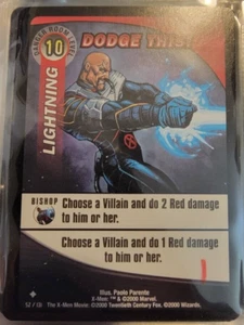 Dodge This! # 52/131 X-Men Tarjetas de juego coleccionables poco comunes TCG WOTC 2000 XMEN - Imagen 1 de 1