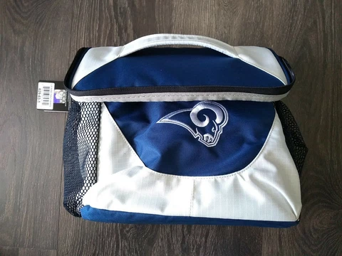 LOGO BRANDS 629-63-1 LA Rams Royal 24 Can Cooler! Sku#7 Cover