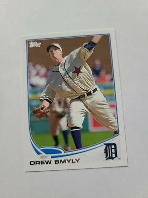 2013 Topps Baseball Card Drew Smyly 634 mini - Image 1 of 2