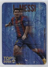 2015-16 Mundicromo Las Fichas Quiz de la Liga 2016 Top '11 Lionel Messi #10