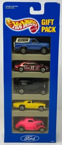 Hot Wheels 1993 5-Pack - Ford - New Sealed Unopened 1:64 - T-Bird Bronco - Picture 1 of 8