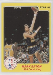 1986 Star Court Kings Mark Eaton #11
