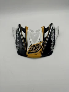 Troy Lee Designs TLD SE3 Helmet Replacement Visor BLACK/GOLD - Picture 1 of 1