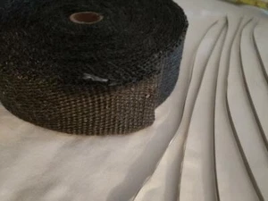 2" Exhaust Wrap Black - Picture 1 of 2
