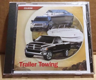 NEW RARE - TRAILER TOWING 2001 DIAMLER CRYSLER ACADEMY CORPORATION CD ROM USA - Image 1 of 2