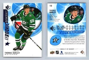 Thomas Harley #110 SP Rookie Authentics 2020-21 Upper Deck Blue Card - Picture 1 of 1