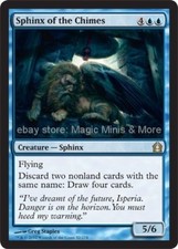 Return to Ravnica ~ SPHINX OF THE CHIMES rare Magic the Gathering card