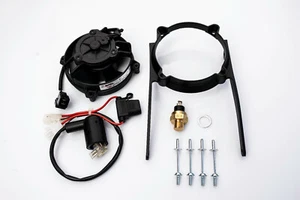 KIT de Ventilador ORIGINAL para KTM HUSQVARNA HUSABERG 4 TIEMPOS años 2008-2016 - Picture 1 of 9