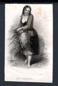 ABNC  'The Gleaner'  Vignette Proof  on India  Intaglio 1800s - Picture 1 of 2