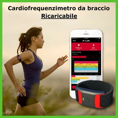 Fascia Cardio per Garmin Bluetooth Ant Bryton Polar Cardiofrequenzimetro braccio