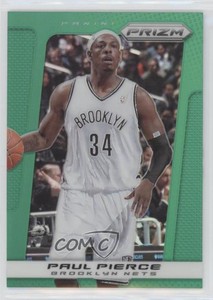 2013-14 Panini Prizm Retail Green Prizm Paul Pierce #55 HOF