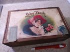 Lady Dash Wooden Vintage Cigar Box