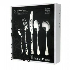 Stanley Rogers Manchester 30pc Cutlery Set 50550 - Picture 1 of 4