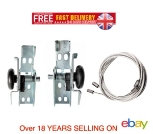 HORMANN Horman G3 Anti Drop Garage Door Roller Spindle Metal Bracket Cables NEW - Picture 1 of 24