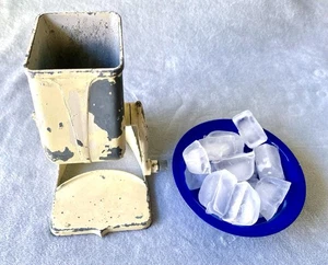 Ice King Cube Crusher Pat. No.2048569 Vintage Mid-Century 50s Fully Functional - Picture 1 of 5