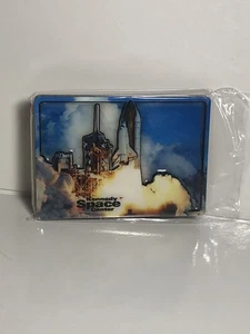 Kennedy Space Center 3d Shuttle Launch Fridge Magnet - Picture 1 of 2