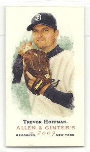 2007 Allen & Ginter Mini A&G Back Trevor Hoffman 291 - Picture 1 of 2