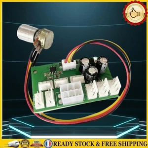 DC12V Cooler Fan HUB Splitter High Power PWM Fan Controller Board for PC CPU Fan - Bild 1 von 8