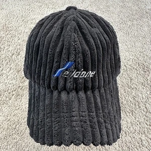 Well Done Hat Cap Strap Back Black Ribbed Textured Boutique Seoul Mens - Picture 1 of 11