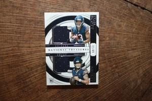 Tarjeta de novato National Treasures Tyson Bagent Tyler Scott 2023 31/49 - Imagen 1 de 2