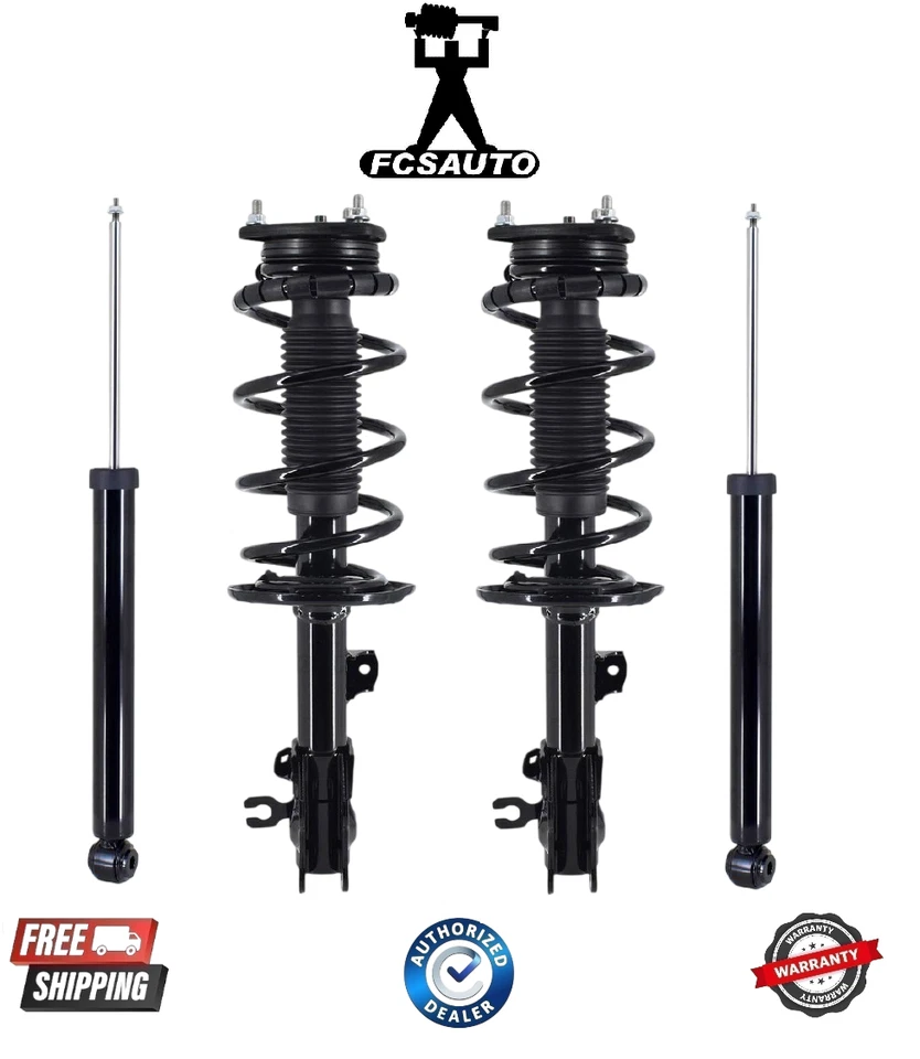 Complete FCS Front Coil Spring & Rear Shock Assembly fits 13-16 Mazda CX-5 AWD - Изображение 1 из 1