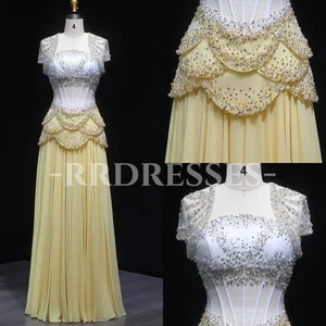 New Arrival Prom Evening Dresses Mermaid Luxury Beading Birthday Party Gown - Picture 1 of 9