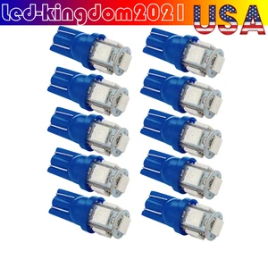 20x Blue T10 194 168 2825 Bombillas LED para tablero de instrumentos de coche L - Imagen 1 de 10