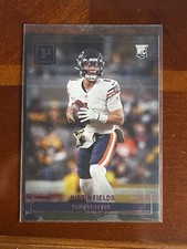 2021 Panini Chronicles - Panini Purple #PA-4 Justin Fields (RC) ERROR CARD  1/1