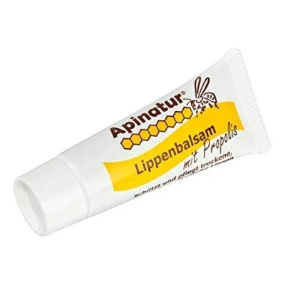 Apinatur Lippenbalsam mit Propolis 10 ml Tube Lippenpflege beeswax - Bild 1 von 2