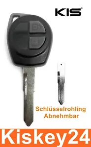 2 botones coche llave carcasa en blanco con botones de goma para Opel Agila - Imagen 1 de 3